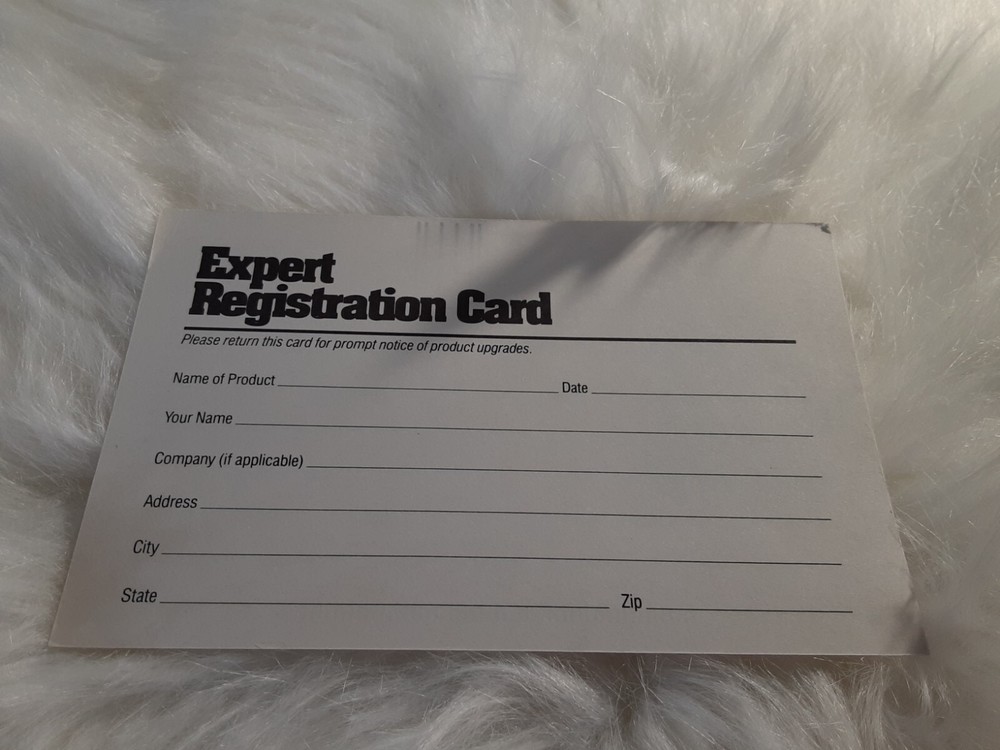 Expert Software Landscape IBM/Tandy Floppy Disc and User Manual 1992