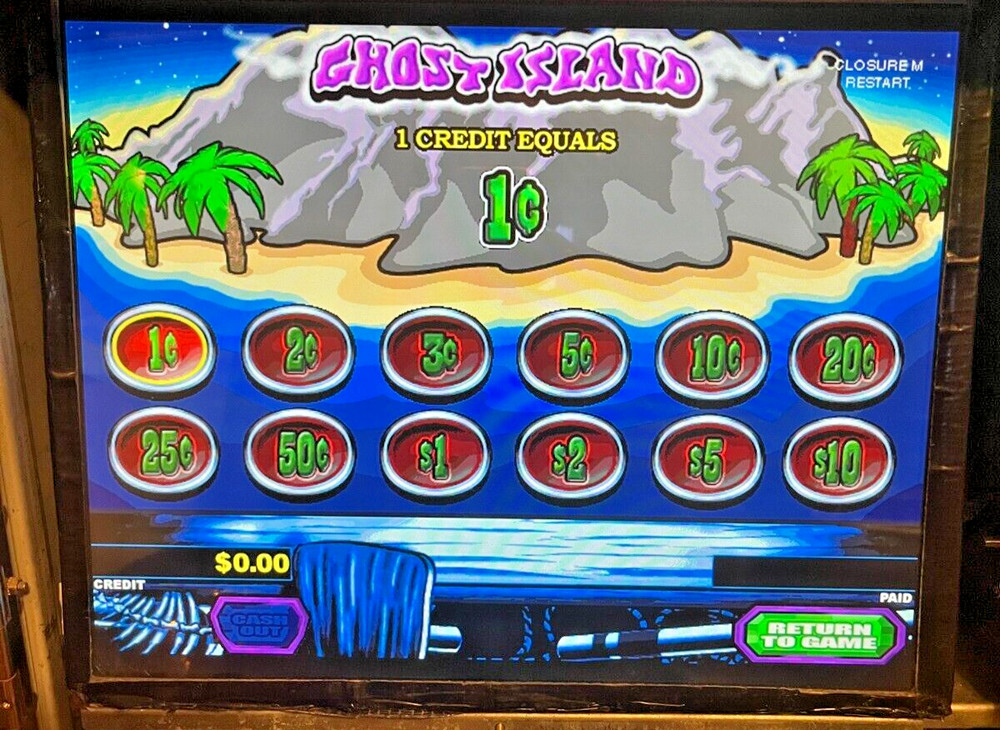 IGT I-game GHOST ISLAND Software