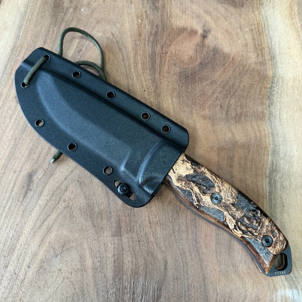 Shadowskull scales compatible with ESEE-5/6 knife custom made