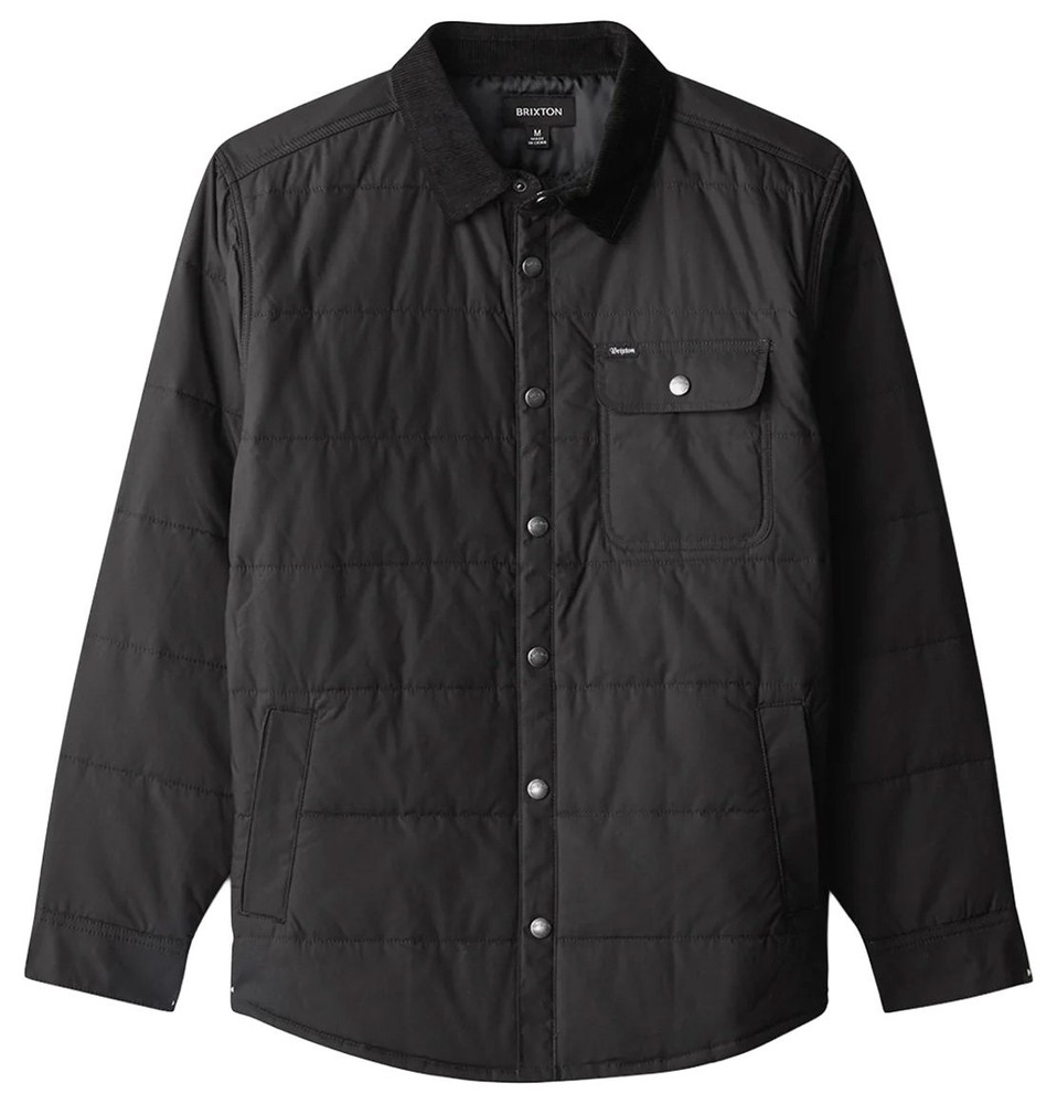 Brixton Cass Puffer Jacket - Black / Black - New