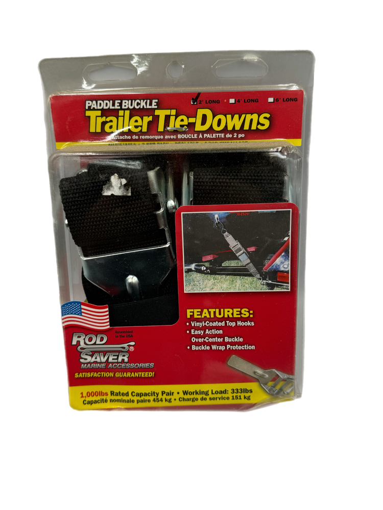 Rod Saver 2' Trailer Tie-Downs 2PB2