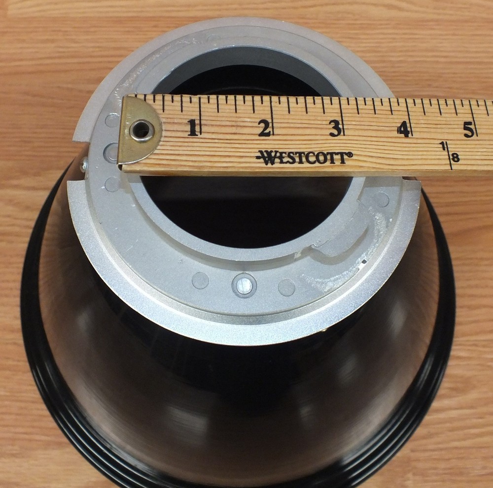 Flash Light Reflector Diffuser 11" Standard Aluminum Lamp Shade For Studio Light
