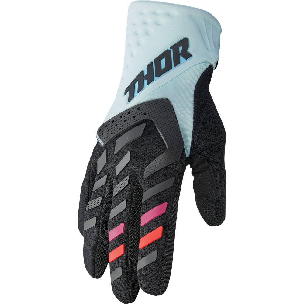 Thor Women's Spectrum Gloves - Black/Light Mint | Medium