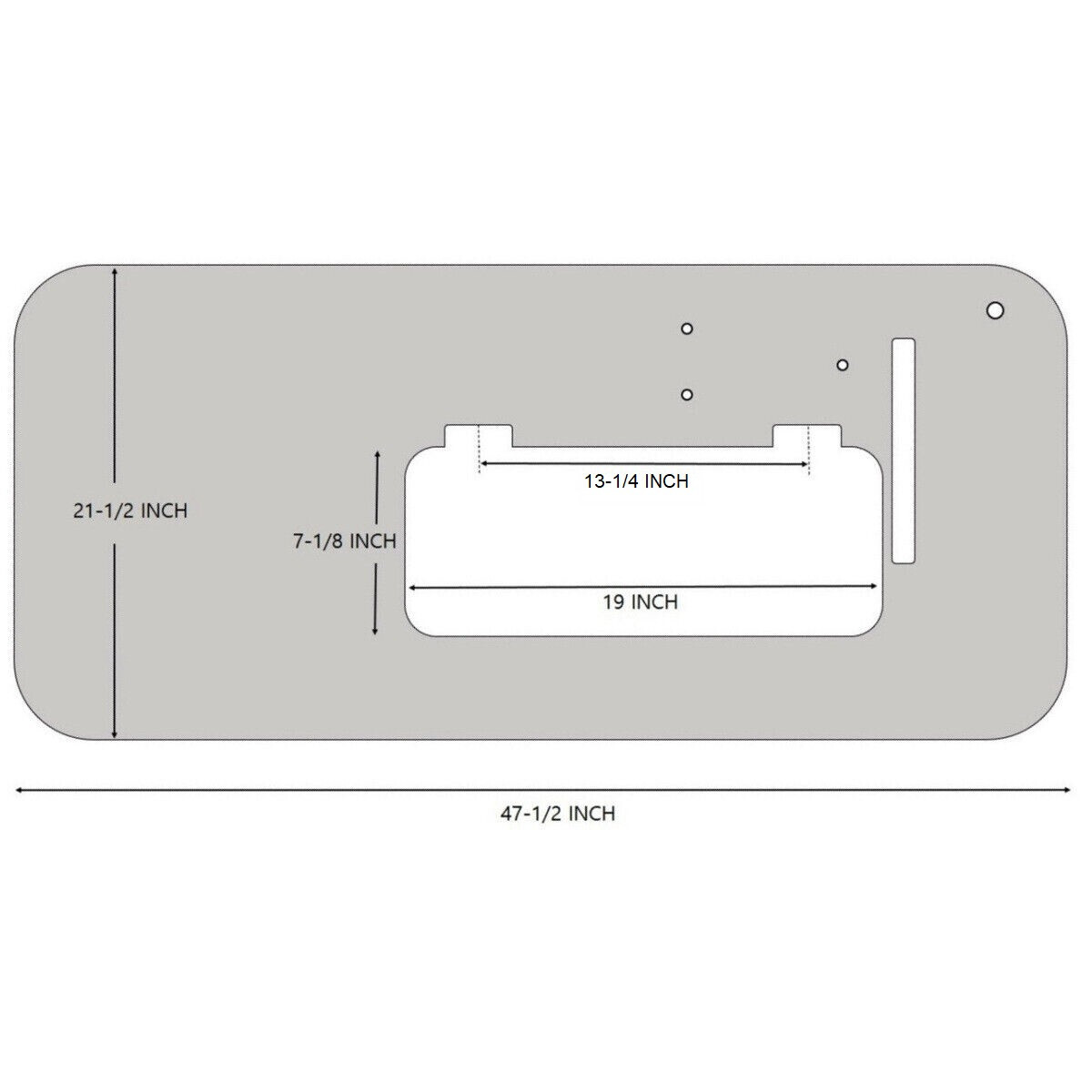Table Top for Juki DDL-555, DDL-5550, DDL-8100, DDL-8300, DDL-8500, DDL-8700