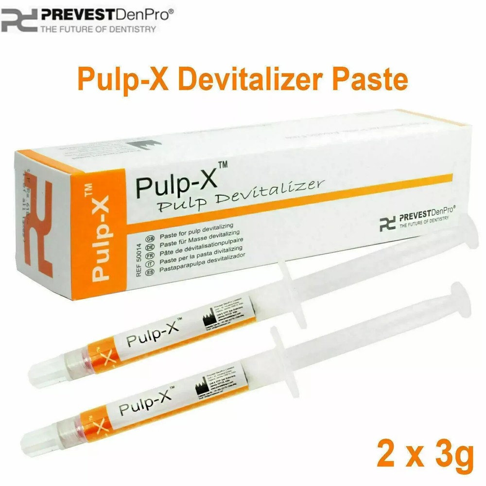 Prevest Denpro Pulp X Devitalizer Composite Paste 2Syr 3gm Dental Material