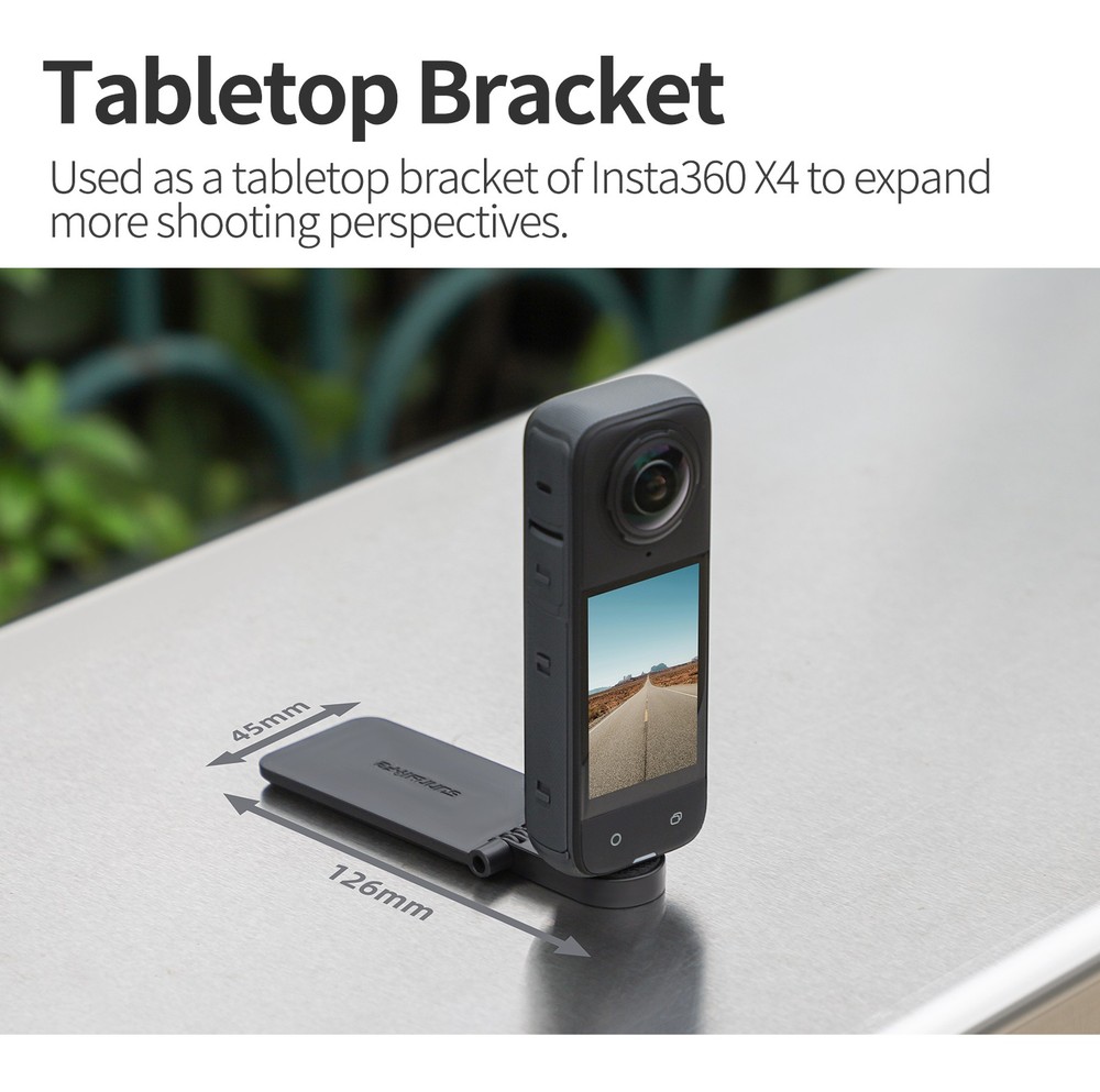 For Insta360 X4 Camera Adjustable Desktop Handheld Wall Mount Magnetic Accessory