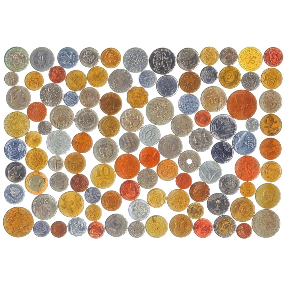 Educational World Coins Pack - 20 Assorted Pieces