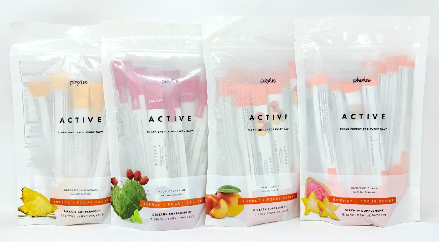 Plexus Active Energy + Focus 15 Single Serve Packets New/Sealed CHOOSE FLAVOR