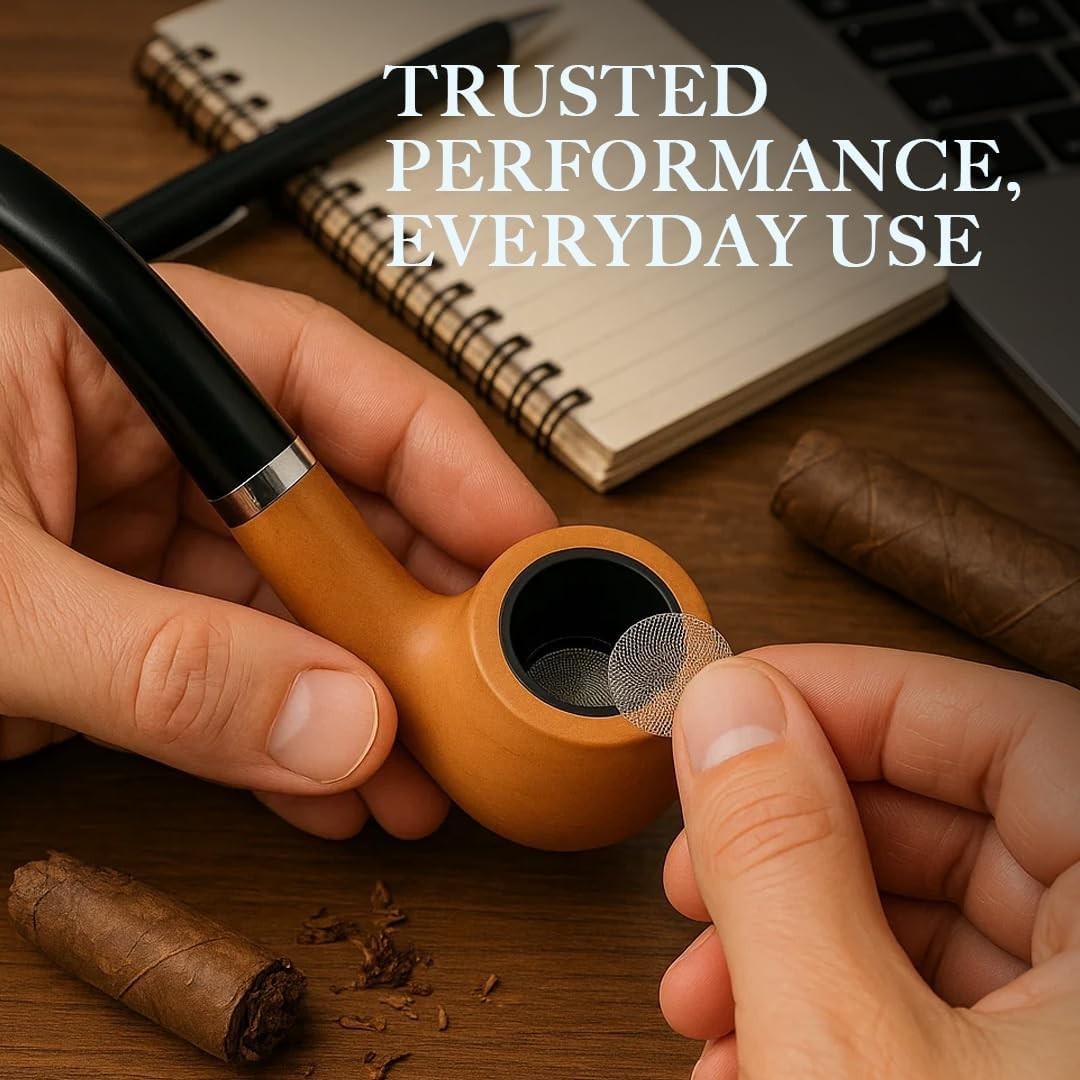 120 Pcs Pipe Screens Stainless Steel Screen Filter for Pipe 3/4 Mesh Pipe Filter