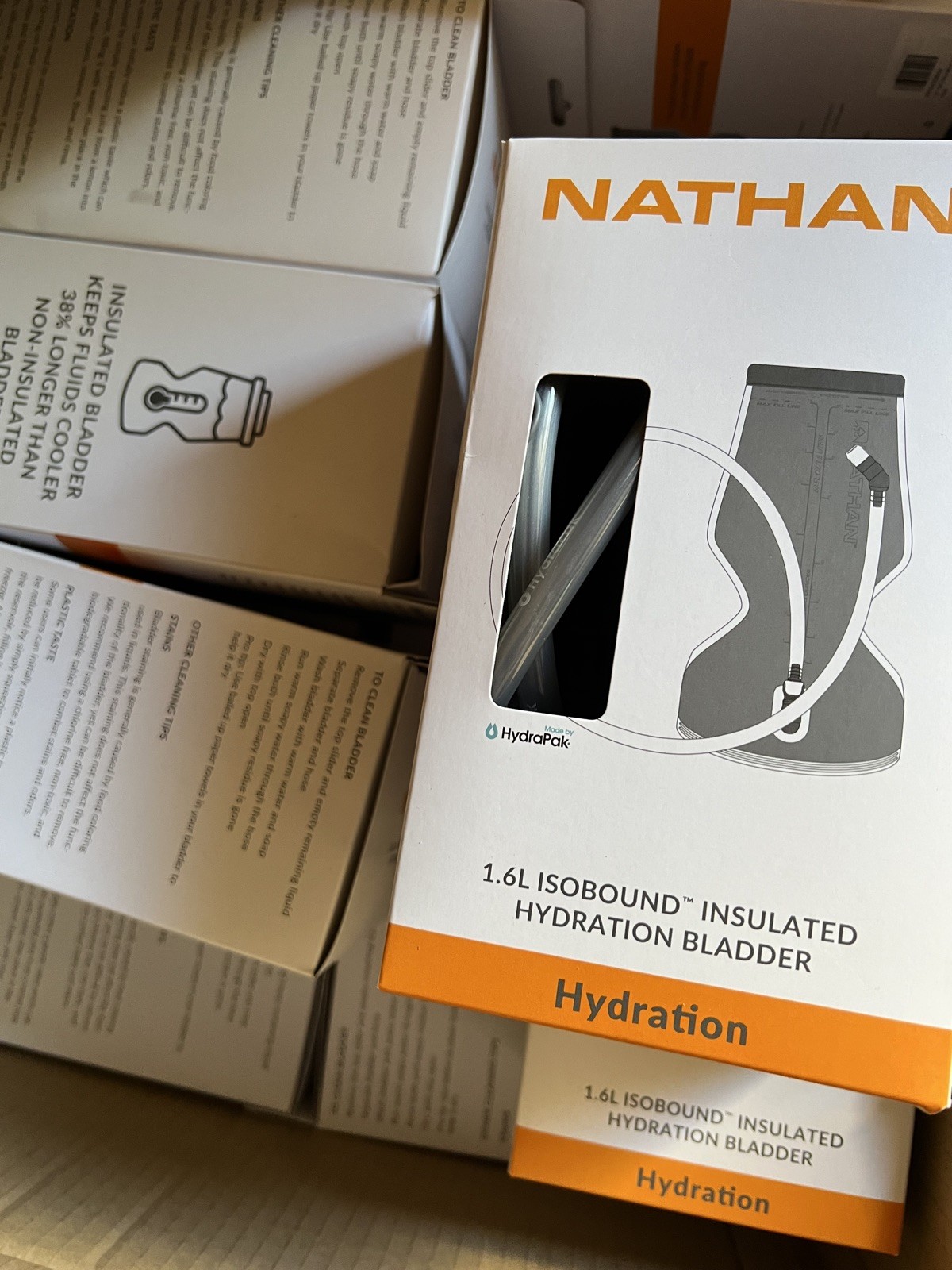 NATHAN 1.6 Liter Hydration Bladder New Sealed In Box