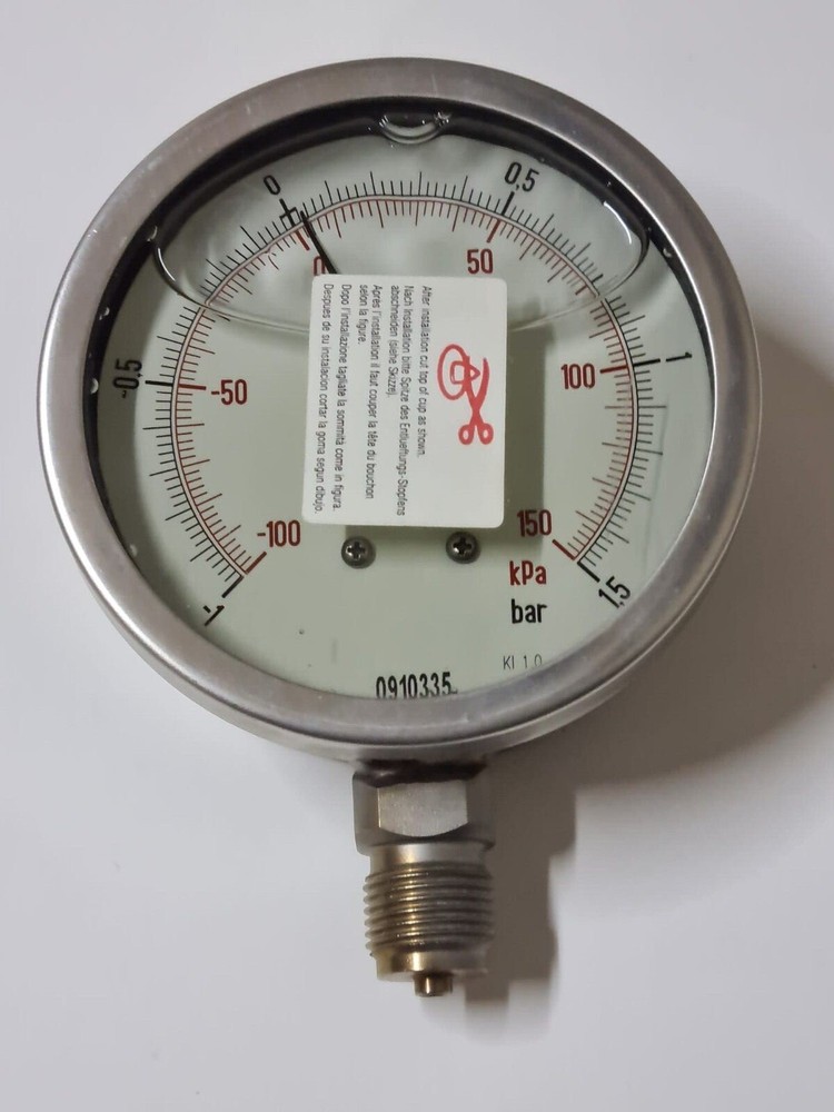 TERMAF MIG/A1 Manometer -1+1.5 Bar