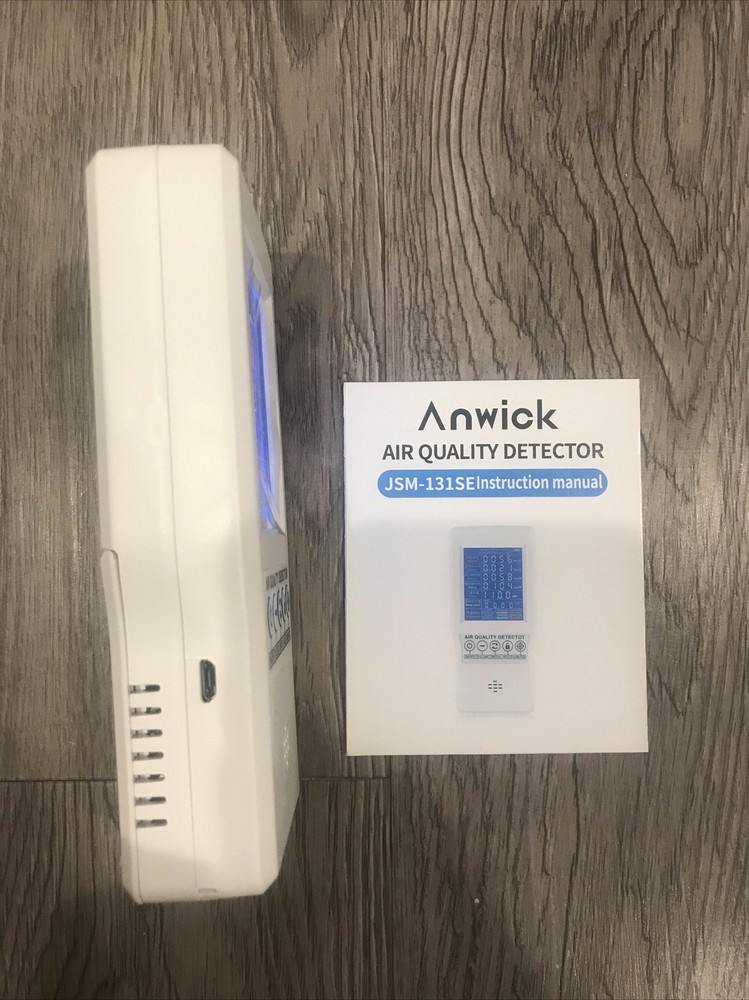 Anwick Air Quality Detector JSM-131-NEW. PROTECTOR SCREEN ATTACHED