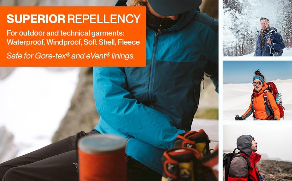 Grangers Performance Repel plus | 500Ml | Powerful Spray-On Waterproofer For