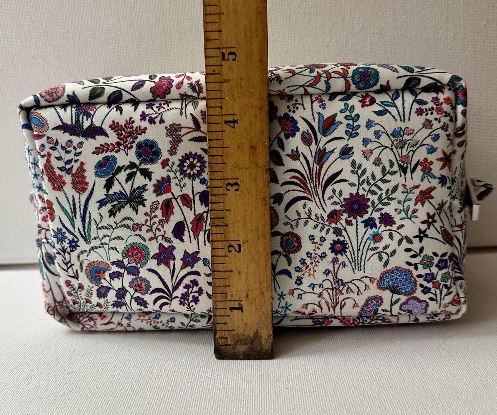 Liberty London Shepherdly Song Print Cosmetic Travel Makeup Pouch Wash Bag