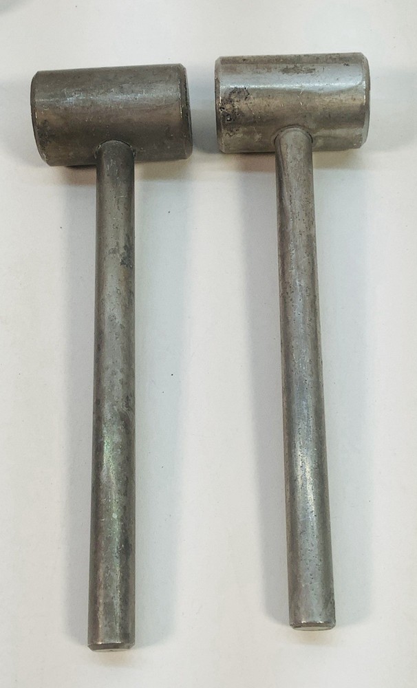 Set 6 Vintage Solid Aluminum Handmade Crab Claw Crackers