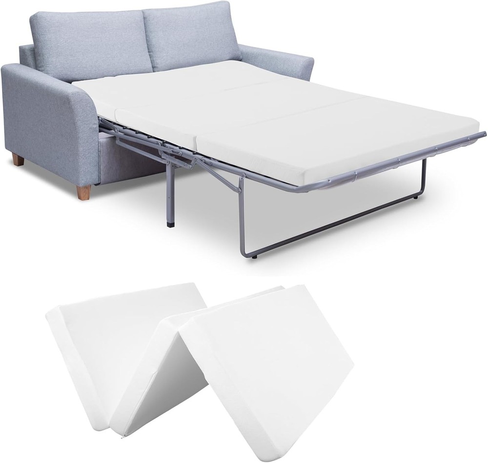 SUNYRISY Pull Out Couch for Sleeper Couch Beds Guest Foldable Sofa Bed Mattress