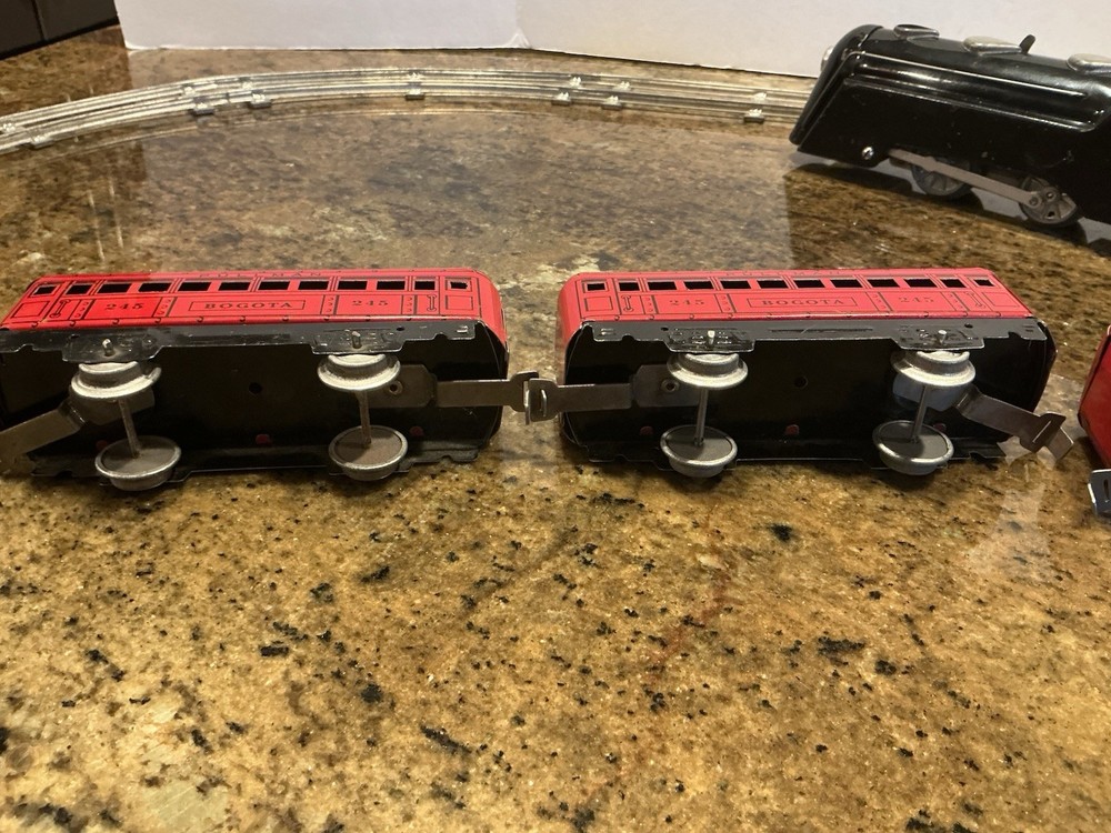Vintage Marx No. 560 Commodore Vanderbilt Sparkling Mechanical Train Set