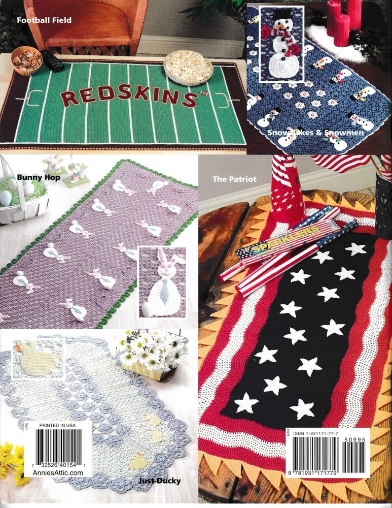Year-Round Table Runners in Thread | Annie's Attic 874529 NEW!