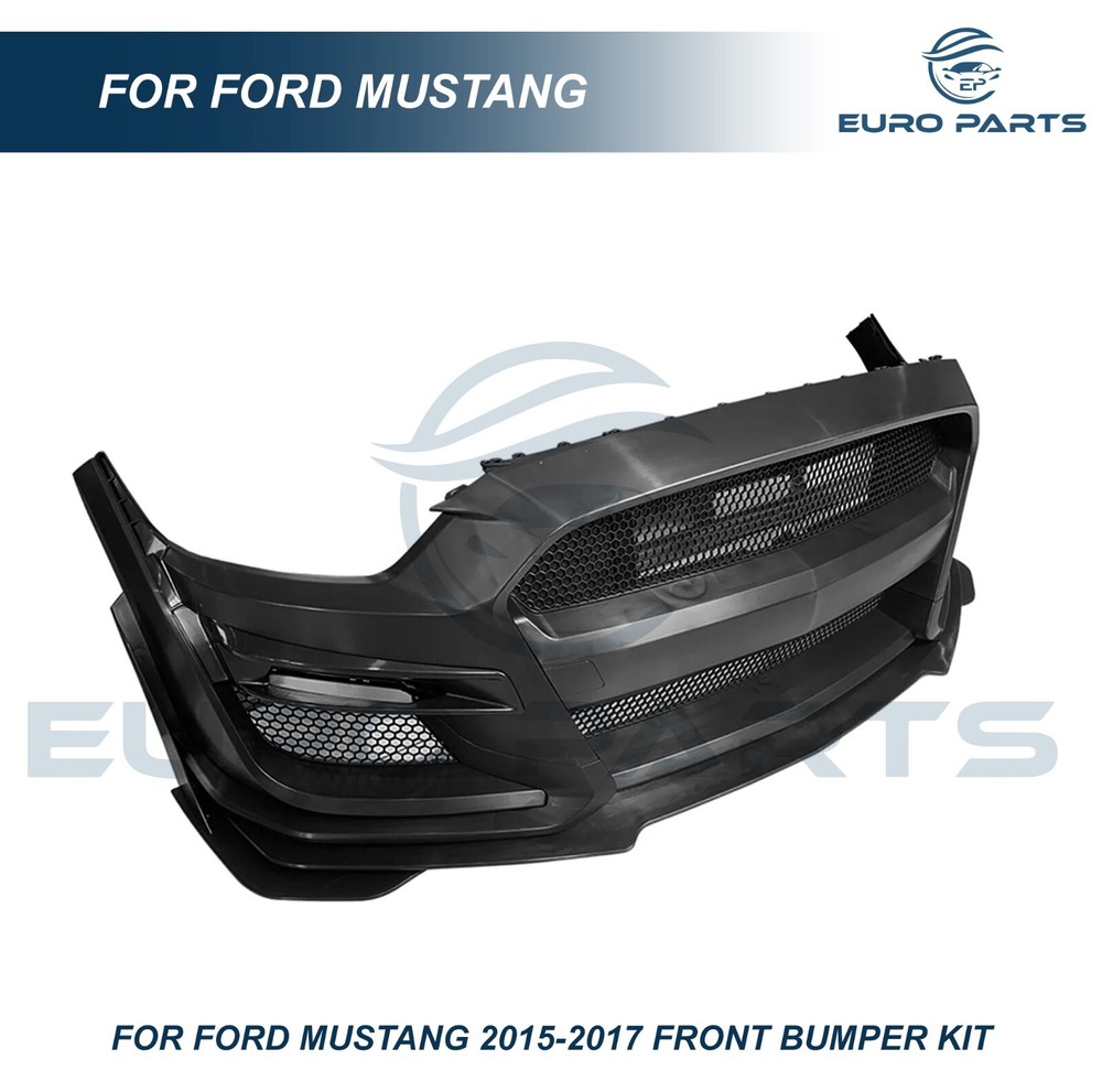 Fits 2015-2017 Ford Mustang GT500 Style Front Bumper Kit Conversion replacement