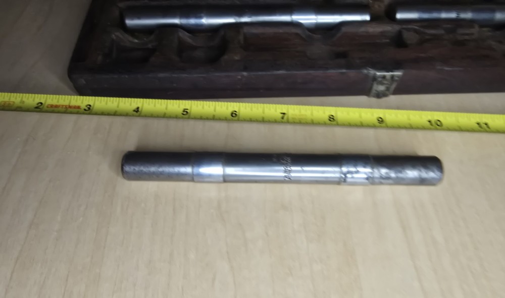 PRATT & WHITNEY PRECISION END MEASURES INSIDE MICROMETER GAGE STANDARDS SET