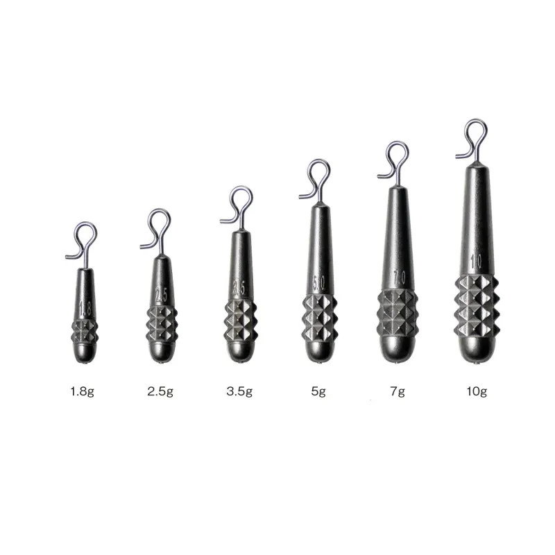 VARIVUS Tungsten Slim Quick Change Sinker - Choose Size