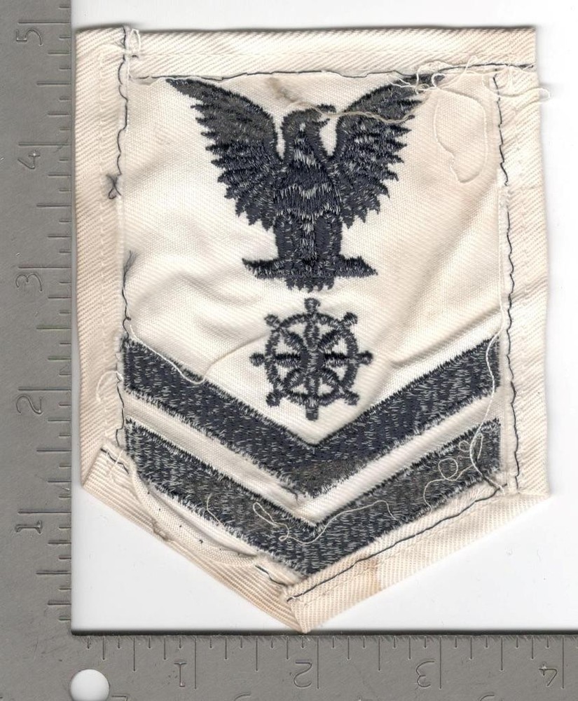 US Navy 2nd Class Quartermaster Rate Patch Inv# N1419