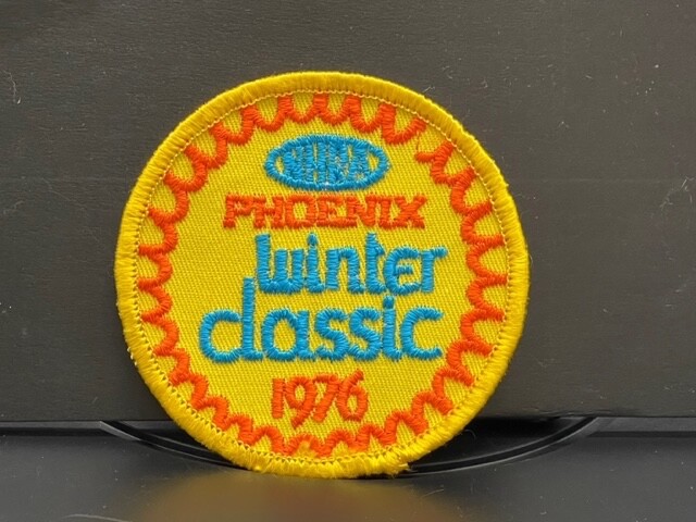 VRHTF NHRA 1976 PHOENIX WINTER CLASSIC EVENT 3" DIA PATCH EXCELLENT CONDITION
