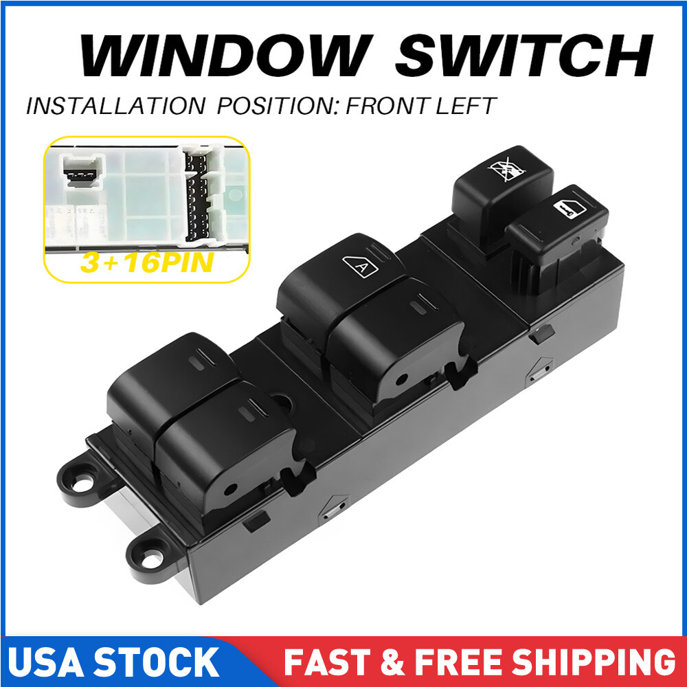 Front Driver Side Window Control Switch For 2007-2011 Subaru Forester 83071FG090