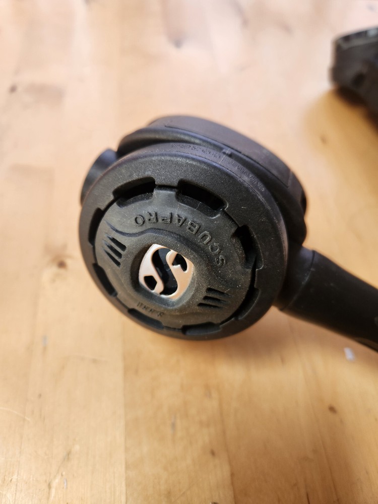 scubapro regulator and oceanic computer used three times