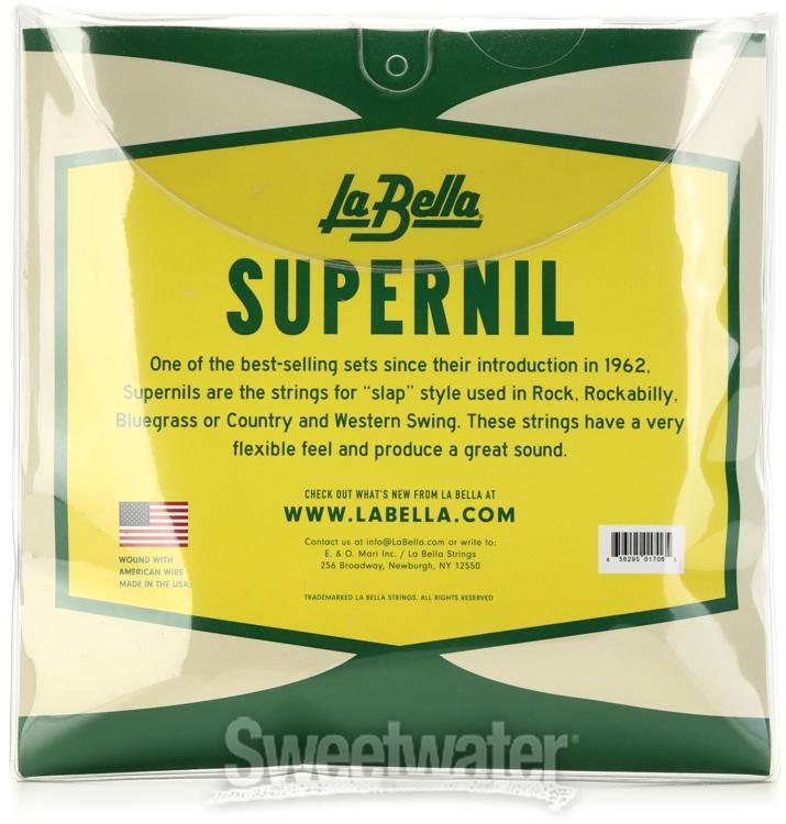 La Bella 1006 Supernil Double Bass String Set