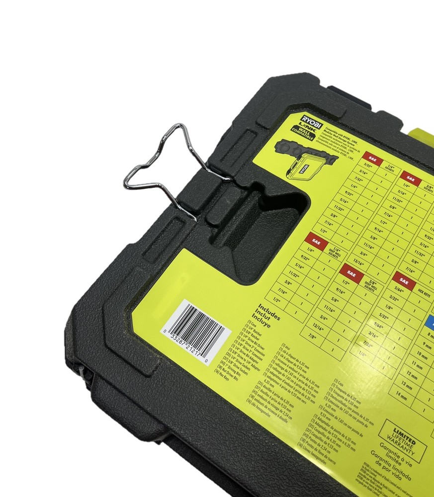 Empty Replacement Ryobi Case for 156pc Mechanic’s Tool Set – EMPTY CASE