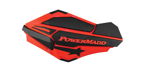 PowerMadd 34402 SENTINAL HANDGUARDS (RED/BLACK)