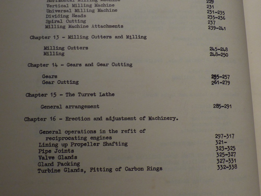 Post-WW2 Royal Navy Engineering Devonport Fitting Shop Practice Manual