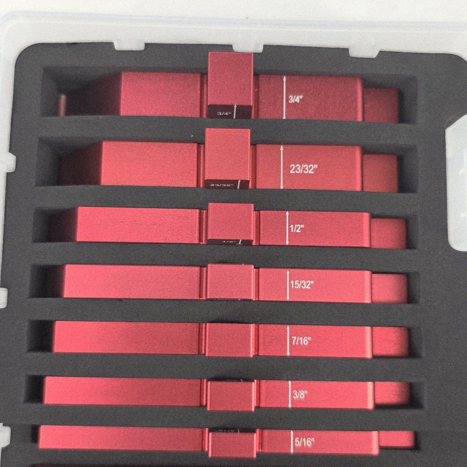 14pcs Aluminum Router Table Setup Bars Precision Setup Blocks Height Gauge Set