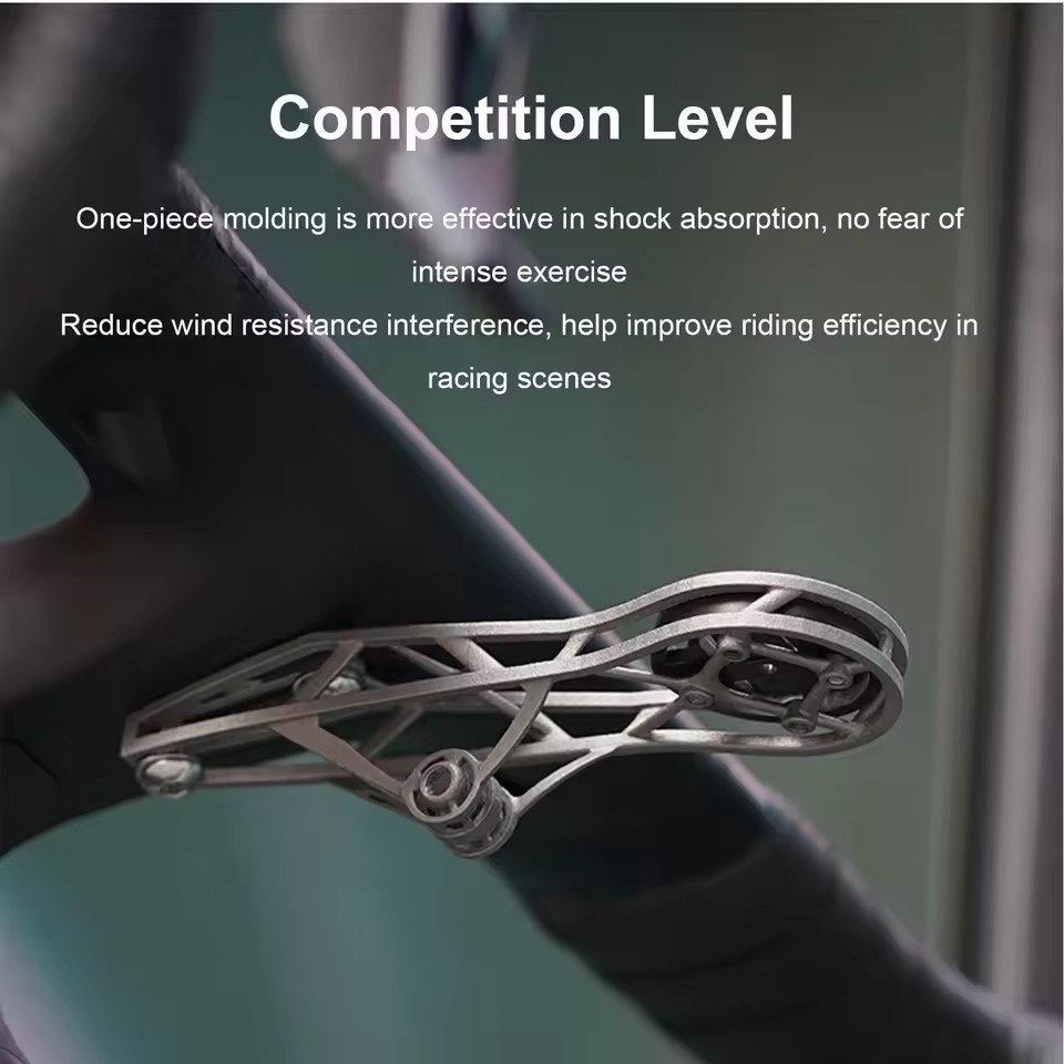 Bicycle Computer Mount 3D Printing Titanium Handlebar Extension Holder For Gamin