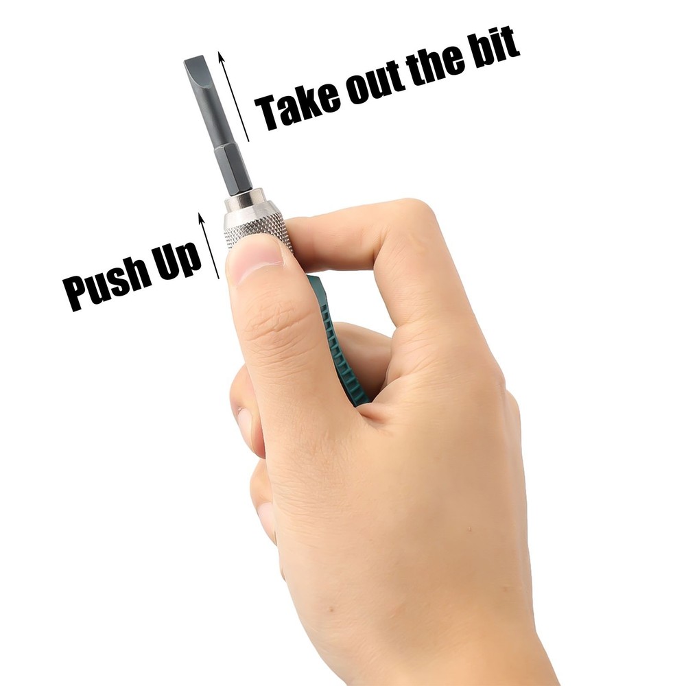 Convenient 1/4'' Adapter for Various Work Needs Hex Selflocking Handle