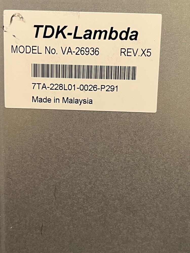 TKD Lambda VA-26936 Konami KP3 Slot Machine Power Supply Tested