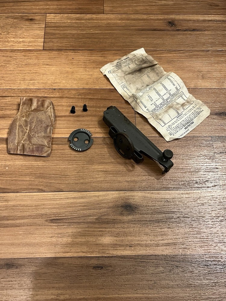 SLCO Rifle Sight WWII 1903 U.S. Military