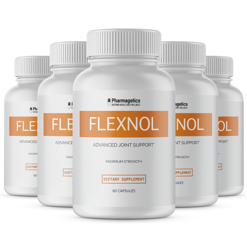 Flexnol Advanced Joint Support 5 Bottles 300 Capsules