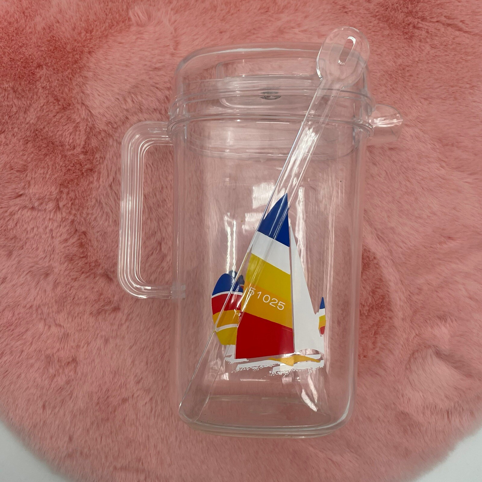 P. Tardif Sailboat Cameleon Pitcher Nautical Sea