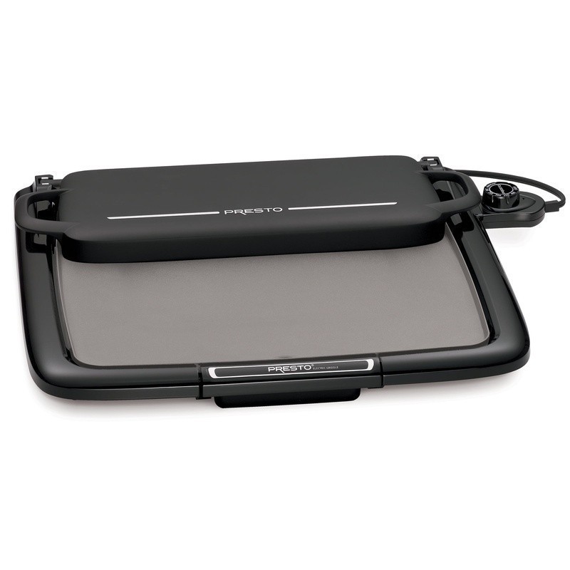 Ceramic Electric Griddle Cooking Surface Nonstick Multi-Function Tray Easy Clean