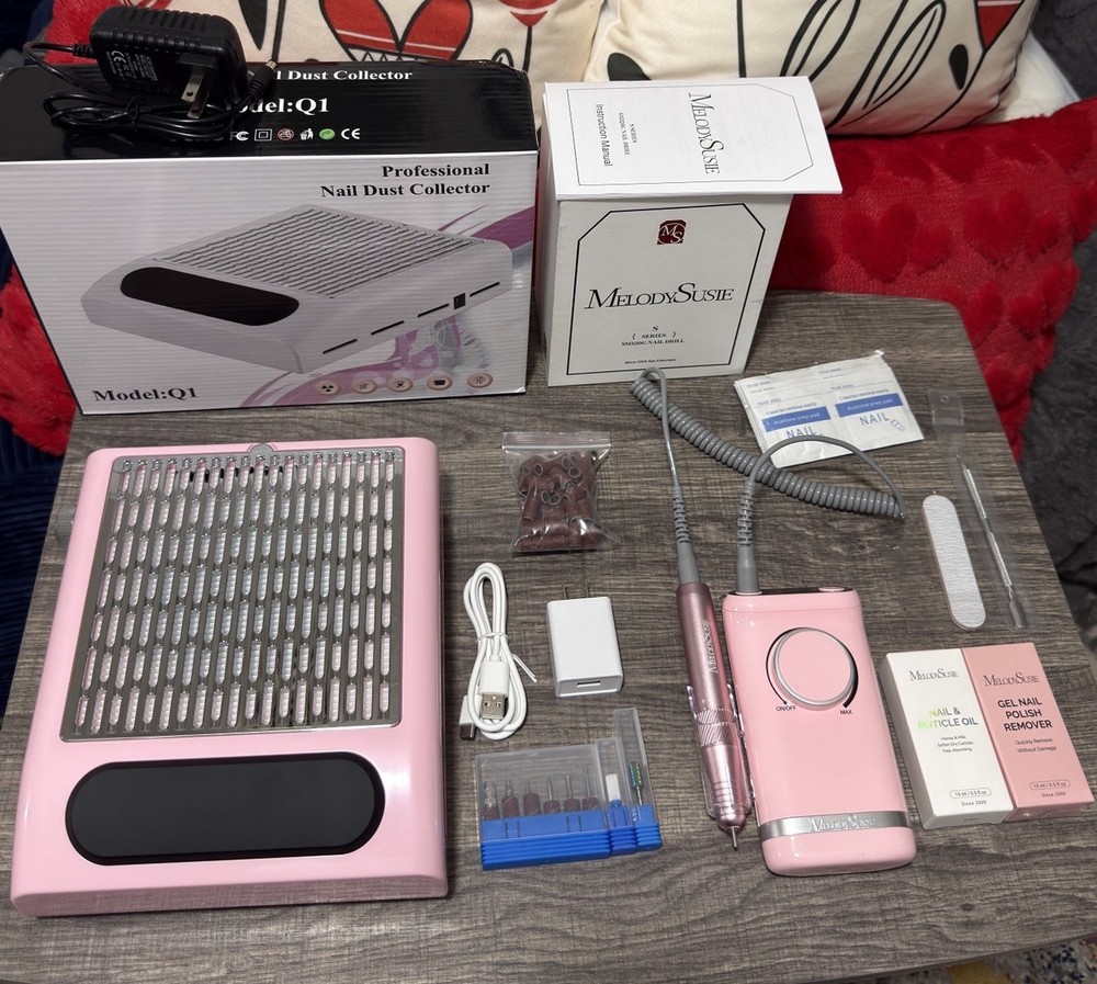 Professional Nail Drill with Dust Collector