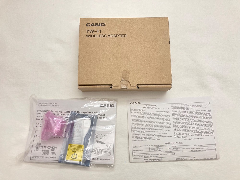 CASIO YW-41 WIRELESS LAN USB ADAPTER   (For CASIO Projector)