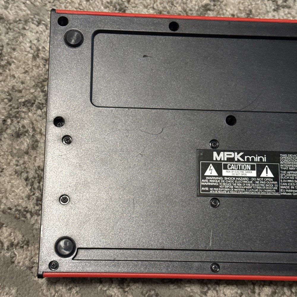 Akai Professional MPK Mini Special Red Tested Working