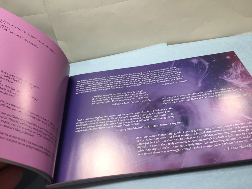Magical Dimensions Oracle cards by Lightstar (with Guidebook)