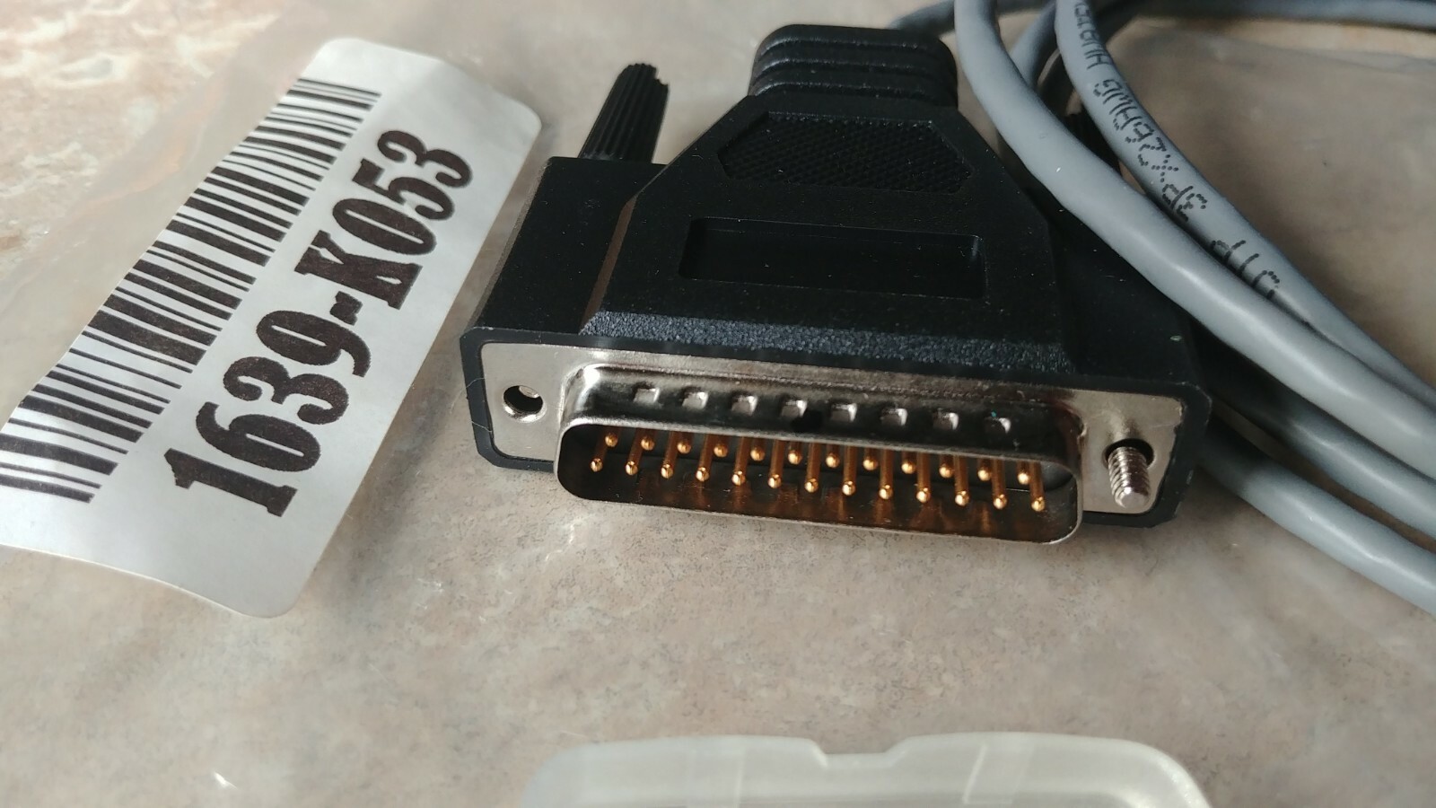 NCR 497-0483231 CB10498 Serial Receipt Printer Cable DB25M for Radiant Systems