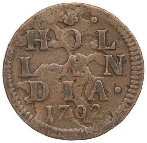 Netherlands / Holland - Duit 1702