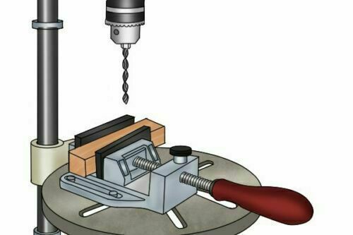 DRILL PRESS VICE- UNIGRIP 3" / 75MM MACHINE ENGINEERING TOOLS