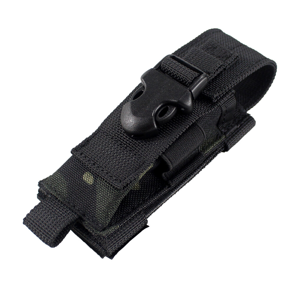 Tactical Utility Tools Holder Flashlight Single Sheath Holster Pistol Mag Pouch