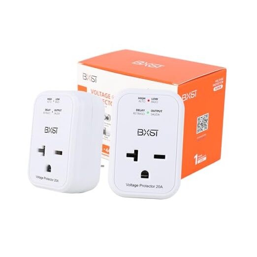 Single Outlet Surge Protector for Refrigerator/Air 220V 2PACK